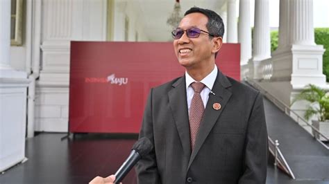 Siapa Heru Budi Hartono Pj Gubernur Dki Jakarta Yang Dipilih Jokowi Gantikan Anies Baswedan