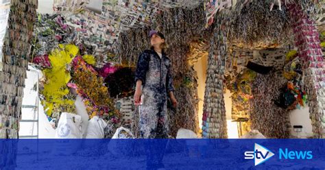 Artist Buzzing To Open Paper Cave To Public After Lockdown Stv News