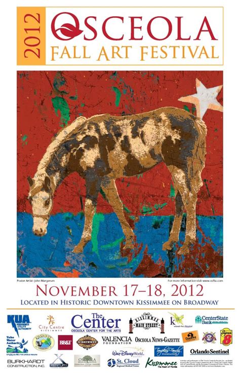 46th Annual Osceola Fall Art Festival Coming To Downtown Kissimmee