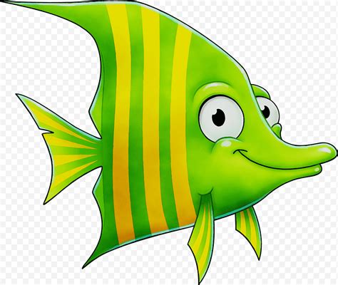 Fondo verde pescado dibujos animados pesca bacalao del Atlántico