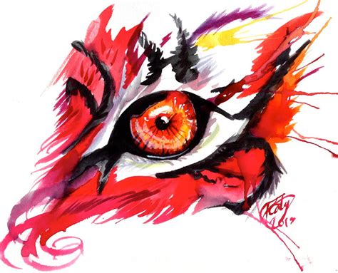Red Tiger Eye By Lucky978 On Deviantart