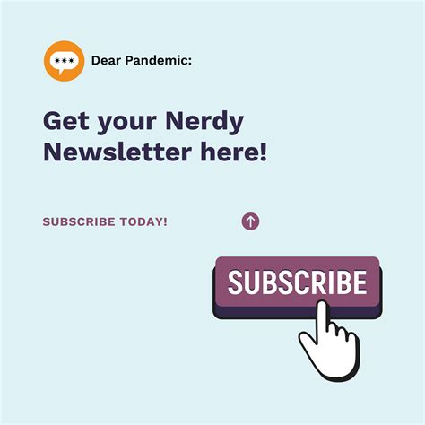 subscribe to the nerdy newsletter — those nerdy girls