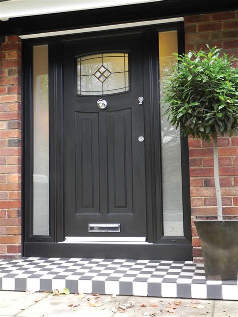 Black Composite Doors Front And Back Doors Rockdoor