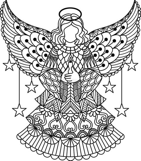 85 Desenhos De Anjos E Anjas Para Imprimir E Colorir