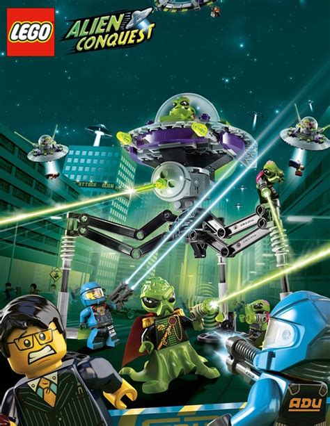 Lego Alien Conquest ¡nos Invaden La Cueva Del Lobo