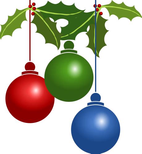 Free Christmas Ornaments Clipart Public Domain Christmas Clip Art