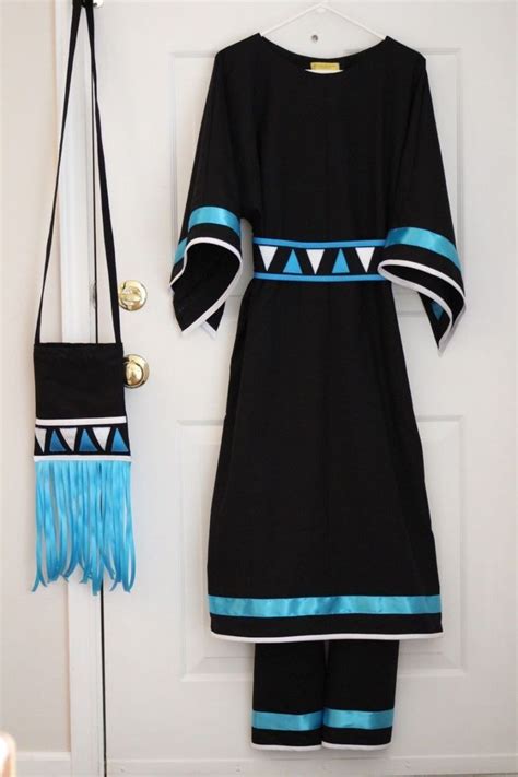 Native American Regalia Traditional Pow Wow Ladies Black Ribbon Dress