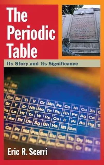 The Periodic Table Its Story And Its Significance By Eric R Scerri