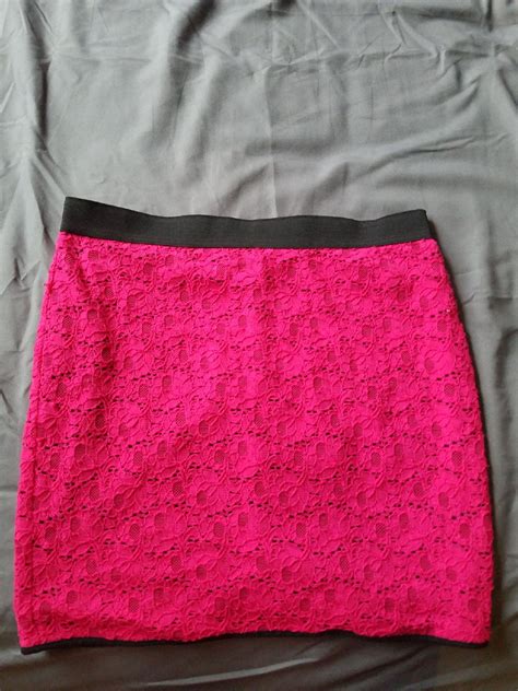 Hot Pink Skirt On Mercari Hot Pink Skirt Mini Skirts Skirts
