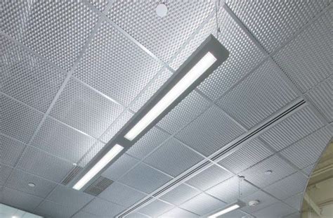 Ecophon solo™ steel is a panel covered in perforated steel on all sides, painted with powder coating. Armstrong Mesh Ceilings are produced from galvanised mild ...