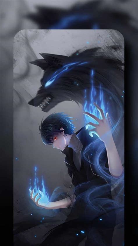 Anime Wolf Boy Wallpaper Anime Boy Wolf Wallpapers Posted By Ethan