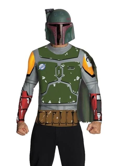 Boba Fett Costume Top For Men Disguises Costumes Hire And Sales