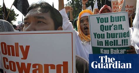 Muslims Protest Against Us Church Plans To Burn The Quran Us News