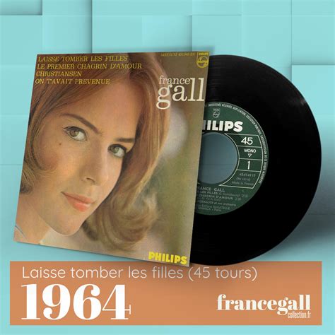45t Laisse Tomber Les Filles Vinyles Ep France Gall Collection