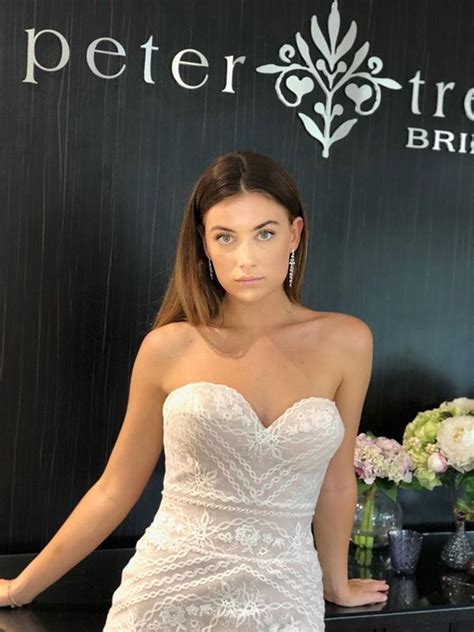 Wedding Dress Nile Peter Trends Bridal Sydney Strapless Lace