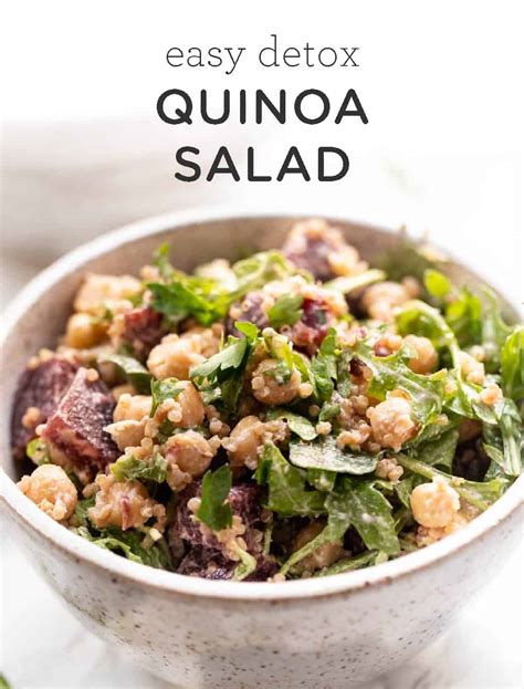 Easy Detox Quinoa Salad Recipe 10 Minutes Or Less