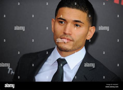 new york ny july 20 miguel gomez attends the southpaw new york premiere at amc loews