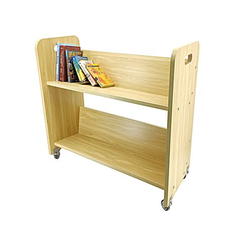 Fixturedisplays Wood Book Cart Library Cart Pew Cart Magazine Rack