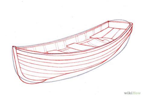 4 Ways To Draw A Boat Wikihow Boat Drawing Boat Painting Acrylic