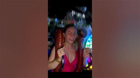 So Funny Girl Passing Out On Slingshot Ride Funny Youtube