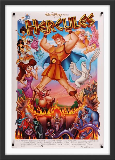 Hercules 1997 Movie Poster