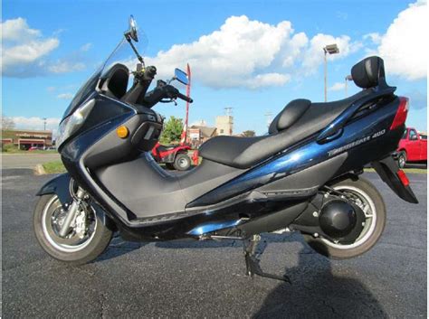 Suzuki cycles product lines scooters products burgman 400. 2004 Suzuki Burgman 400 (AN400) for sale on 2040-motos
