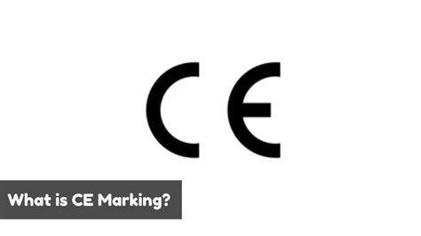 What Is Ce Marking Iso Certification
