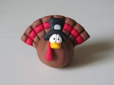 Polymer Clay Thanksgiving Turkey