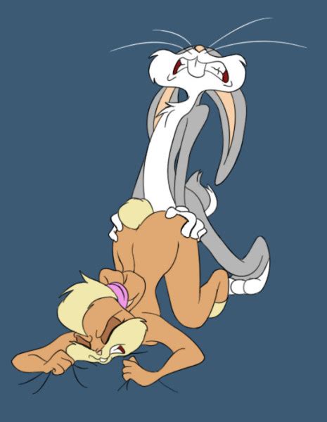Rule All Fours Anthro Bugs Bunny Closed Eyes Female From Behind