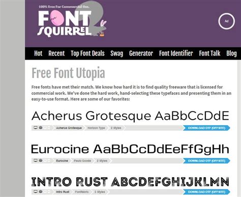 9 Best Font Squirrel Alternatives Sites Like Font Squirrel