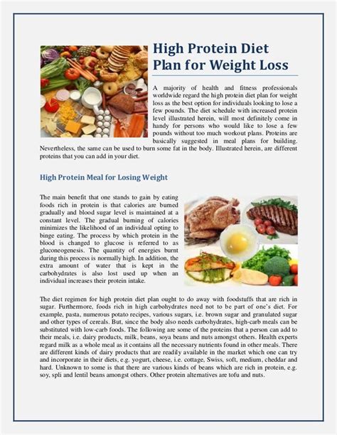 7 Day Diet Plan For Weight Loss Shape High Protein Diet Chart For Weight Loss For Weight