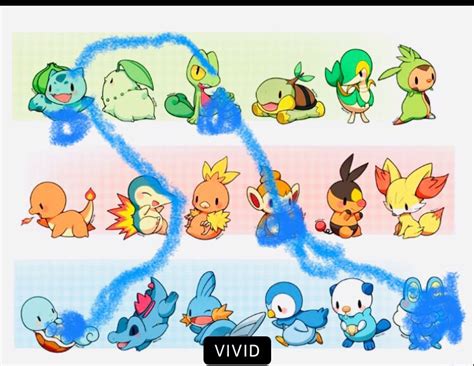 My Favorite Starters Pokémon Amino