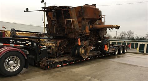 Combine Shipping | Combine Hauling - Tractor Transport