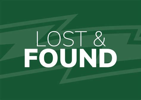 Lost And Found Articles