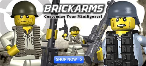 Brickarms Weapons Lego Minifigures Custom Weapons