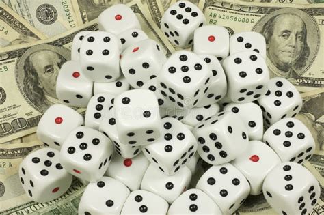 Cash And Dice Stock Photo Image Of Money Play Chance 9760766