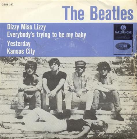 The Beatles Dizzy Miss Lizzy 1965 Vinyl Discogs
