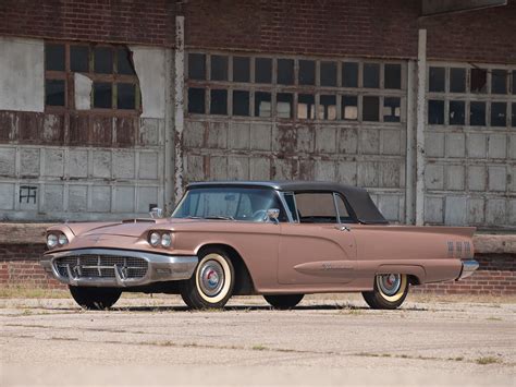 1960 Ford Thunderbird Convertible Classic Cars Wallpapers Hd