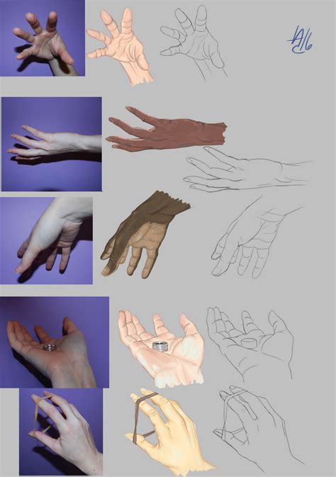 Hand Challenge By Ancientcountry On Deviantart