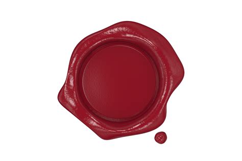 Wax Seal Template Free Unlimited Png Download
