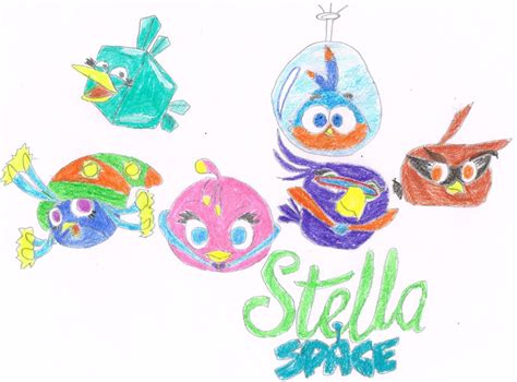 Angry Birds Space Stella