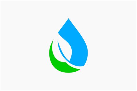 Simple Water Droplet Logo Design Graphic By Harisprawoto