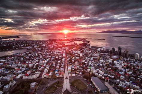 Reykjavik Sunset Pic