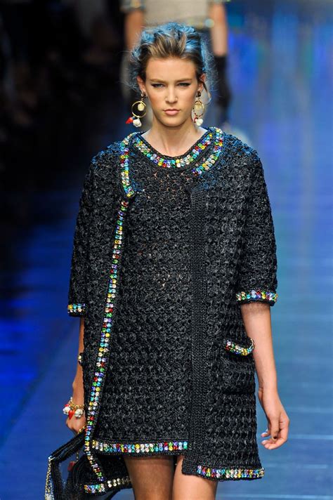 Dolce And Gabbana Spring 2012 Runway Pictures Knit Fashion Crochet