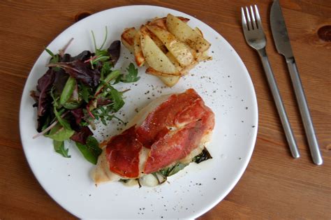 Prosciutto di parma symbolizes authenticity, quality and italian tradition in every bite. Chicken & Spinach Melts with Parma Ham - Nics Nutrition