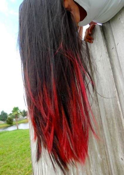 45 Hq Images Red Hair Black Dip Dye 63 Hot Red Hair Color Shades To