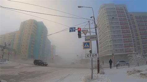 413 C In Yakutsk Russia Dec 1st 2018 1120 Am Winter City Youtube