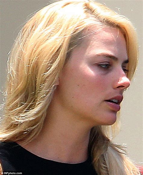 Margot Robbie Appears To Be Sporting Swollen Eye As She Leaves Gym