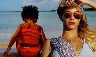 Beyoncé Shares Photo Of Blue Ivy Frolicking On Beach In Jamaica Daily