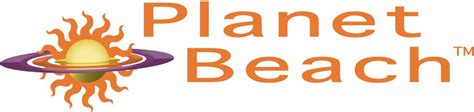 Planet Beach Stacked Logo From Planet Beach Tanning Salon In Nashua Nh